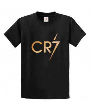 CR7 Classic Unisex Kids and Adults T-Shirt For Football Fans